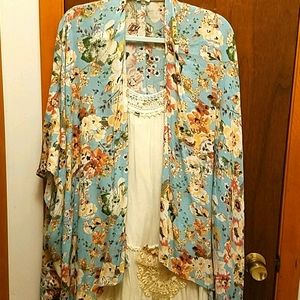 Floral cardigan